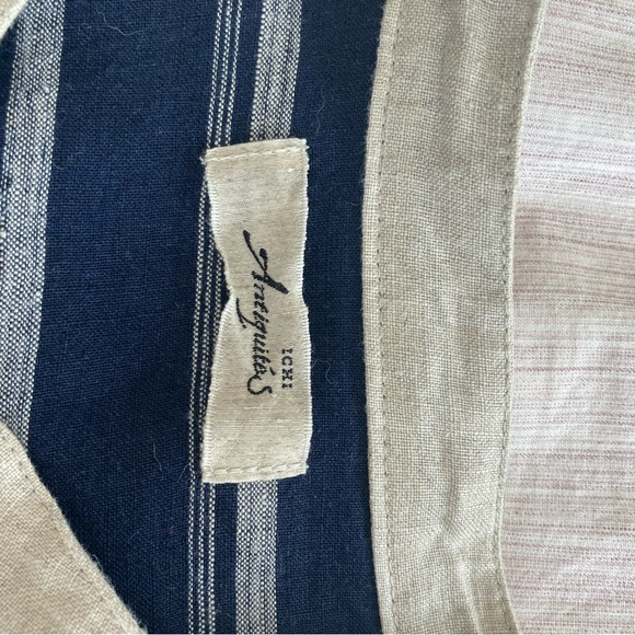 Ichi Antiquities linen oversized button down shirt - Picture 2 of 7